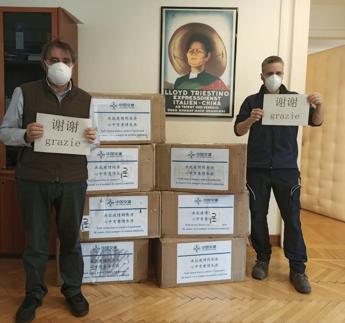 Six million face masks, 350 ventilators arrive in Italy
